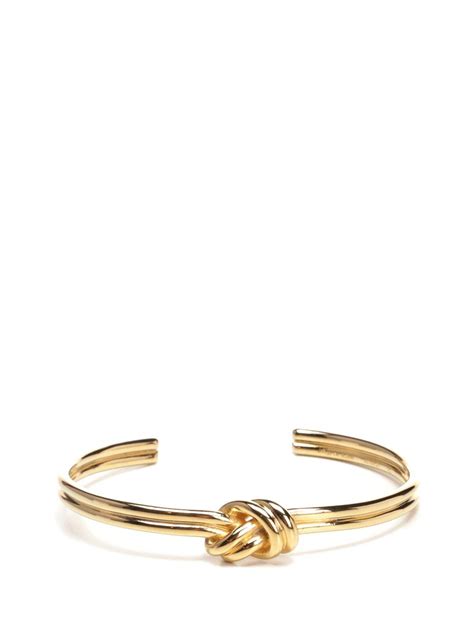 celine double knot bracelet|celine knot bracelet gold.